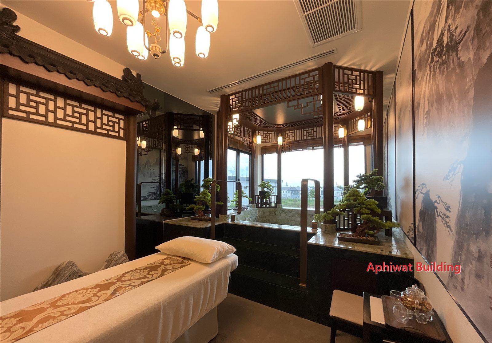 ห้องสปา/ห้องนวดที่เสร็จพร้อมใช้งาน