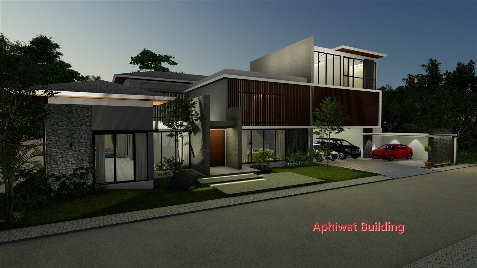 ภาพ 3D มุมเฉียง