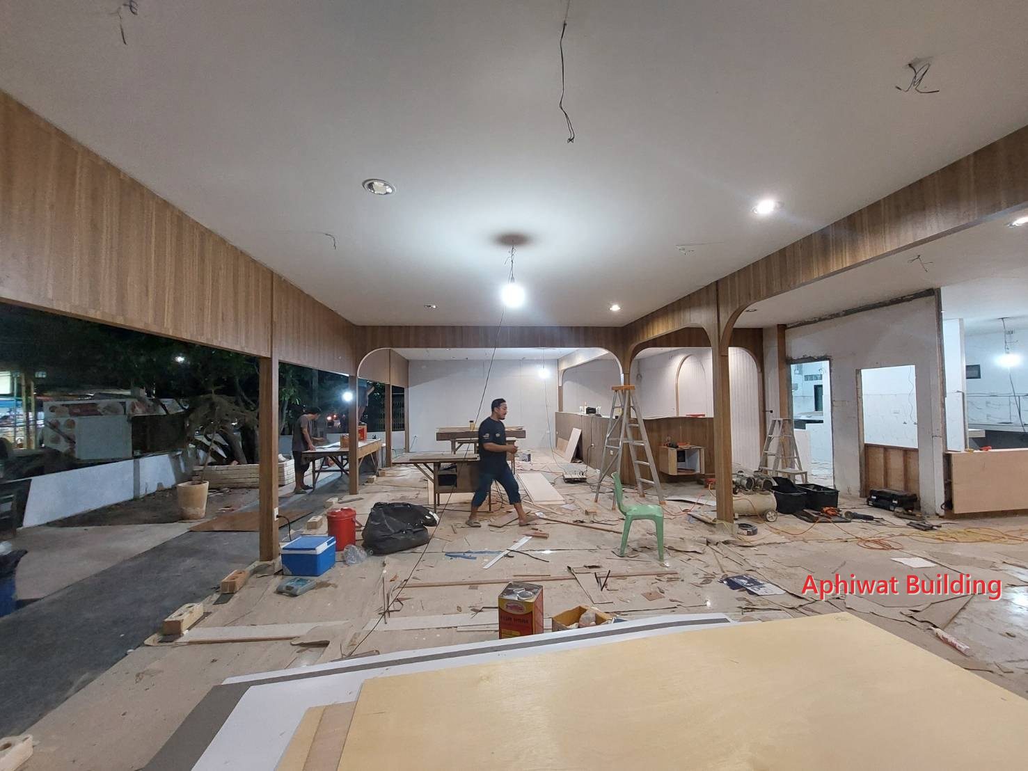 โครงซุ้มโค้งและเพดาน