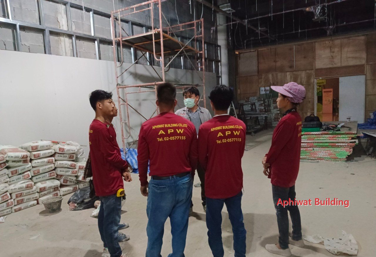 ทีมช่างรับงานประจำวัน