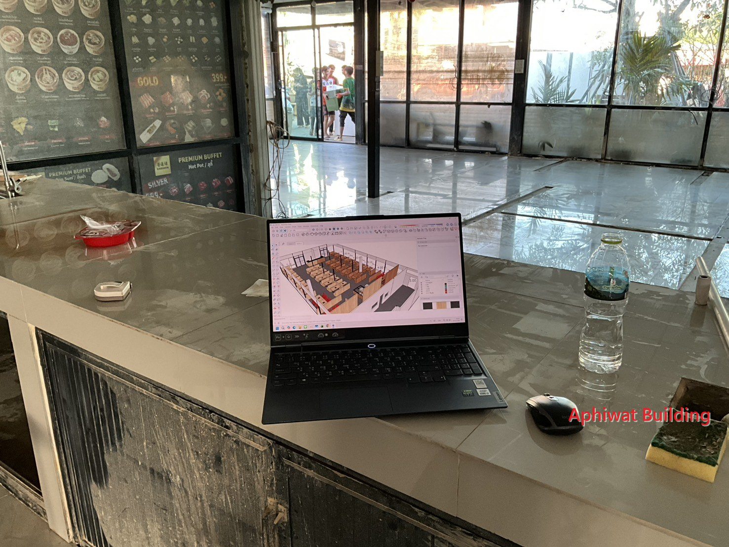 ประชุมดูแบบ 3D ที่หน้างาน