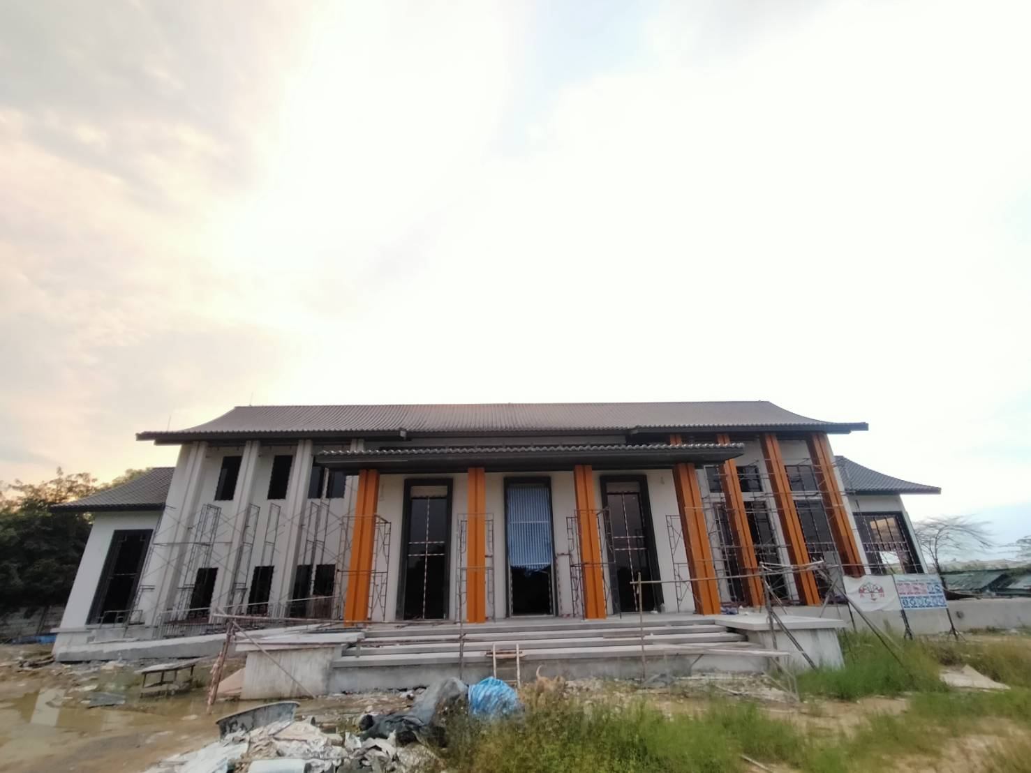 งานโครงสร้างอาคารคลินิก
