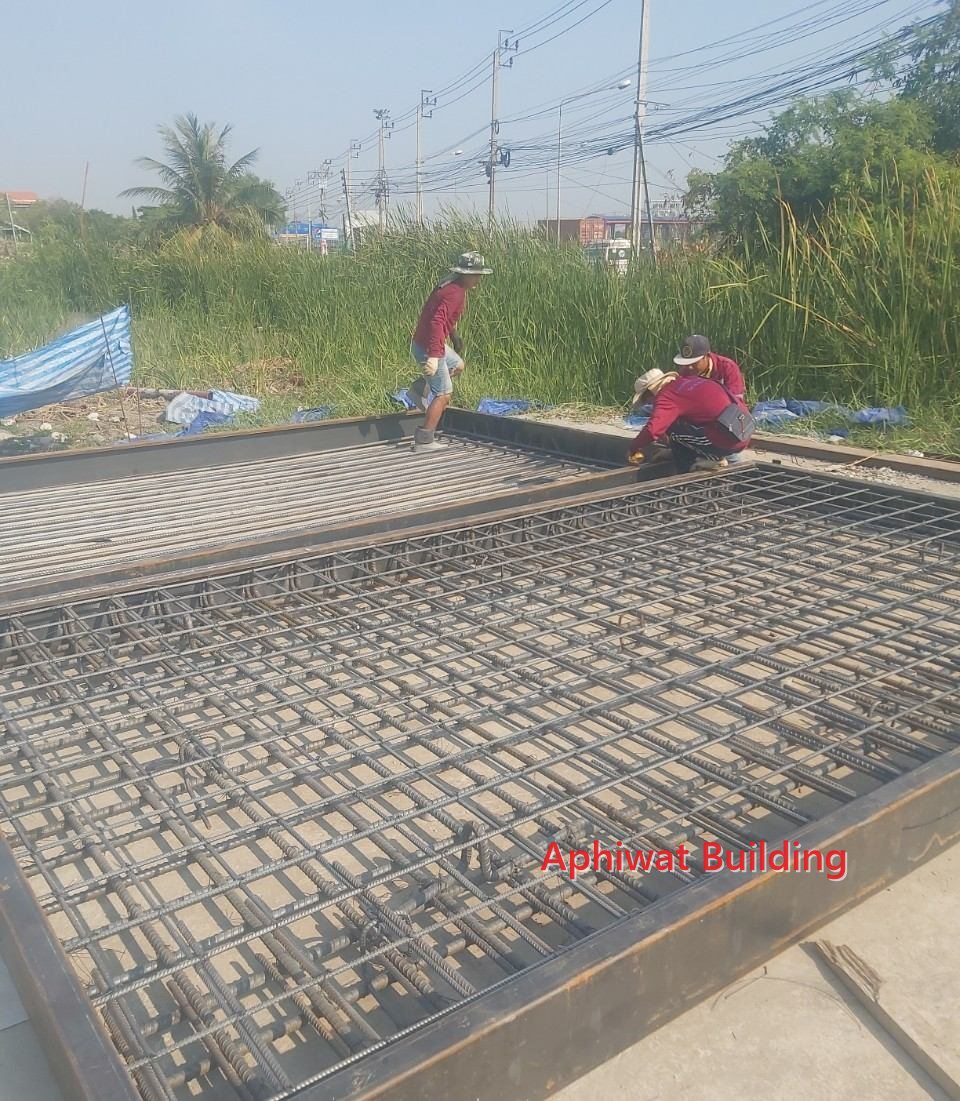 ฐานรากและพื้นคอนกรีต — ภาพหน้างาน 10