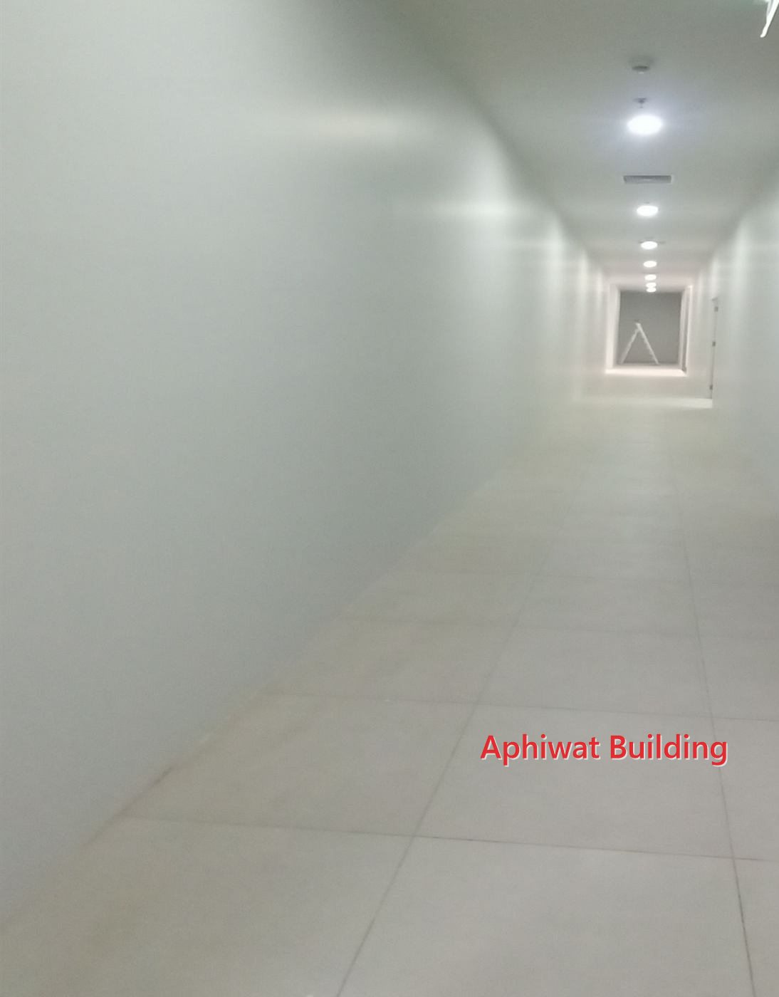ทางเดินหลังปรับปรุง — ภาพหน้างาน 3