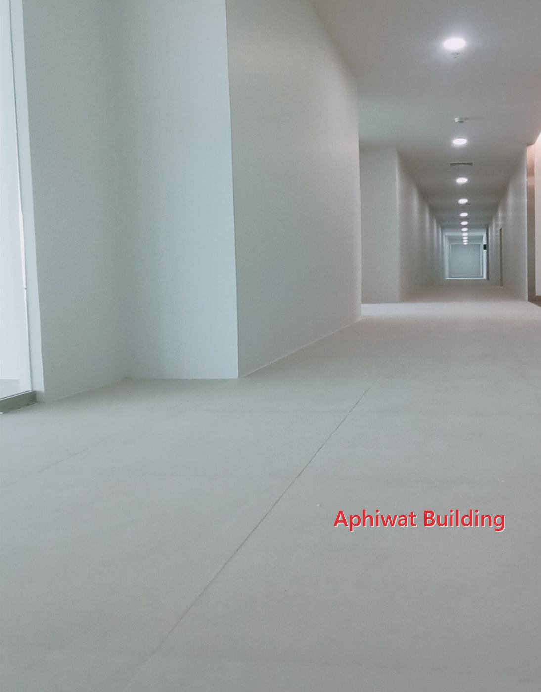 ทางเดินหลังปรับปรุง — ภาพหน้างาน 4