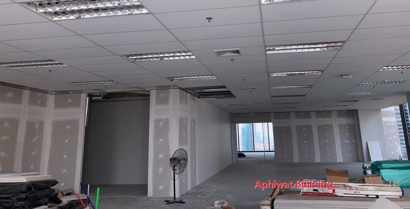 กั้นผนังเบายิปซัม — ภาพหน้างาน 21