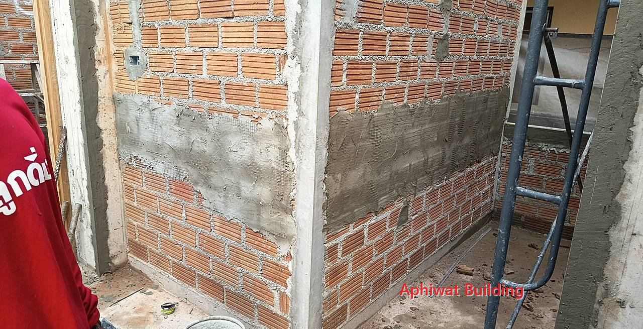 ก่อผนัง — ภาพหน้างาน 5 บ้าน 3 ชั้น ย่านสุขุมวิท